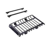 DEMULAX Metal Luggage Carrier Roof Rack With Fixing Rail, for Traxxas, TRX4 TRX6, for Axial, SCX10 III 90046 AXI03007 1/10 RC Crawler Toy Car Roof Rack