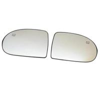 DEMULAX Mirror Glass Backing Plate, for Compass 2007-2010-2016 Car Left and Right Rearview Car Exterior Side Mirror (A pair)