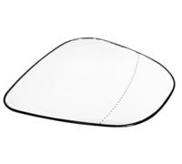 DEMULAX Mirror Glass Backing Plate, for Kangoo 2012-2018-2020 Left Right Side Heated Rearview Lens Door 1X Car Exterior Side Mirror (1x Left Side)