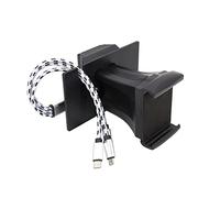 DEMULAX Mobile Phone USB Navigation Bracket Motorcycle USB Charging Mount, for BMW, K1600GTL K1600B K1600GT R1200RT R1250 RT 2014-2019 Motorcycle Phone Mount(For K1600 Models)