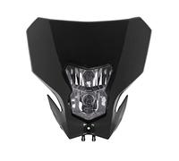 DEMULAX Motocross Enduro Dirt Bike Motorcycle Headlight Headlamp Head Light 12V CRF450L CRF450XR CRF 450L 450XR 2019 2020 Motorcycle Lights(Black)