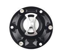 DEMULAX Motocycle RS660 CNC Fuel Tank Cap Cover, for Aprilia, RSV 1000 RSV1000 Mille Shiver 750 RS125 RS250 Tuono 1000 RS660 Oil Cover Motorcycle Fuel Tank Cap(Sliver)