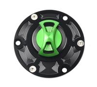 DEMULAX Motocycle RS660 CNC Fuel Tank Cap Cover, for Aprilia, RSV 1000 RSV1000 Mille Shiver 750 RS125 RS250 Tuono 1000 RS660 Oil Cover Motorcycle Fuel Tank Cap(Green)