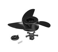 DEMULAX Motor Boat Propeller Electric Propeller Propeller Outboard Motor Electric Motor, for Haibo, Et34 Et44 Et54 Boat Propeller Replacement