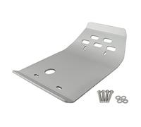 DEMULAX Motorbike Engine Belly Pan Protection Skid Plate Guard Cover Protector，for YAMAHA，Serow XT250 Tricker XG250 Motorbike Accessories(Silver)