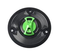 DEMULAX Motorcycle CNC Fuel Tank Cap Cover, for DUKE 125, for DUke 200, for DUKE 390 2011 2012 2013 2014 2015 2016 Motorcycle Fuel Tank Cap(Green)