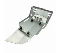 DEMULAX Motorcycle Engine Base Chassis Guard Skid Plate Belly Pan Protector Cover，for BMW, F800 GS F 800GS F 800 GS F800GS Adventure ADV Motorbike Accessories(Silver)