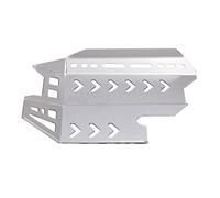 DEMULAX Motorcycle Engine Lower Base Chassis Guard Protection Cover Skid Plate Belly Pan Protector CB 500 X CB500X 2019 2020 Motorbike Accessories(Silver)
