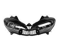DEMULAX Motorcycle Headlight Front Headlamp Head Light Lamp Assembly Kit, for, YZF-R6 YZF R6 2003-2005 YZFR6 YZF R6S 2006-2009 Motorcycle Lights