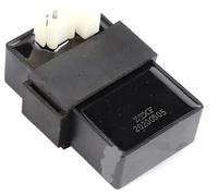 DEMULAX Motorcycle Ignition Coil Box 6-Pin Ac Dc Cdi, for CG125cc 150Cc 200Cc 250Cc Atv Quads Moped Scooter Buggy Go Kart Engine Spark Module(BLACK DC)