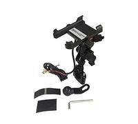 DEMULAX Motorcycle Mobile Phone Holder USB Port Qc 3.0 Fast Charge Waterproof Handlebar Wireless Charger Phone 11 Car Fast Charging Plate