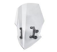 DEMULAX Motorcycle Windscreen Windshield Flyscreen Wind Deflector Pare-brise Accessories, for YAMAHA, MT-15 2021 2019 2020 MT15 Motorcycle Windscreen(Light Smoke)
