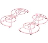 DEMULAX Paddle Blades Shockproof Protector, Anti-Collision Props Bumper Ring Protector Cover, for DJI, Neo Drone Accessories (Gray) Drone Propeller Guard(BLACK Pink)