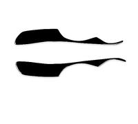 DEMULAX Pair Car Front Headlight Eyebrow Eyelid Sticker Trim Glossy Black Body Kits, for Tuning, for Lexus IS300 IS200 RS200 Altezza 1998-2005 Decorative Headlight Sticker