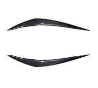 DEMULAX Pair Car Headlight Evil Eyebrows Eyelids, For F20 F21 116d 118i 120i 120d M135i 2015-2019 Headlamp Stickers Car Headlamp Decoration Film(Carbon Look)