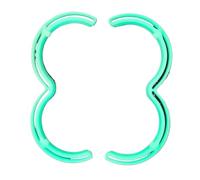 DEMULAX Propeller Guard, for DJI, 2, Protective Bumper Ring, Propellers Protector, Prop Bumper Anti-Collision Protective Cover (Orange) Drone Propeller Guard(BLACK Luminous)