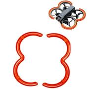 DEMULAX Propeller Guard, for DJI, 2, Protective Bumper Ring, Propellers Protector, Prop Bumper Anti-Collision Protective Cover (Orange) Drone Propeller Guard(Orange)