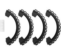 DEMULAX Propeller Guard, for DJI, Avata, Prop Protector Cover, Wing Fan Cover, Protection Ring (Black) Drone Propeller Guard(Black)