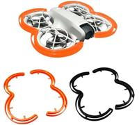 DEMULAX Propeller Protective Guard Bumper Ring, for DJI, Neo Drone Accessories Propellers Blades Anti-Collision Protectors Prop Bumper (orange) Drone Propeller Guard(Orange)
