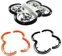 DEMULAX Propeller Protective Guard Bumper Ring, for DJI, Neo Drone Accessories Propellers Blades Anti-Collision Protectors Prop Bumper (orange) Drone Propeller Guard(Black)