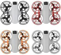 DEMULAX Propellers Guard Protector, for DJI, NEO Prop Bumper Protective Cover Ring, for Neo Drone Propeller Wing Blades Anti-Collision Frame Paddles(Orange) Drone Propeller Guard(Orange)
