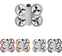 DEMULAX Propellers Protector, for DJI, NEO, Propeller Guard, Protective Bumper Ring, Prop Bumper Anti-Collision Protective Cover (Black) Drone Propeller Guard(Grey)