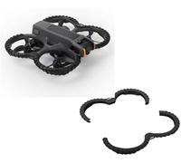 DEMULAX Protective Bumper Ring, for DJI, AVATA 2, Propeller Guard Protector, Anti-Knock and Anti-Scratch Design, Protective Cover (black) Drone Propeller Guard(Black)