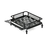 DEMULAX Racing Metal Roof Rack Upgrades Parts Accessories RC Crawler Car, for Axial, SCX10 SCX10 II 90046, for Traxxas, TRX4 TRX6 D90 Redcat Toy Car Roof Rack