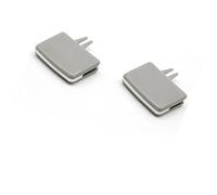 DEMULAX Rear A/C Air Vent Grille Tab Clip Slider Repair Kit, for Mercedes-Benz, W204 C X204 GLK W212 W207 E Class 2007-2011 Vehicle Air Grille Clip Part(Rear Gray 2pcs)