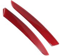 DEMULAX Rear Bumper Reflector, 1 Pair Rear Bumper Reflective Marker Lamp Light Reflector, for, GT Serie 5 F07 LCI Gran Turismo, Red Automotive Rear Reflector