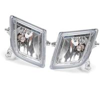 DEMULAX Rear Fog Light, for Mazda, 6 Atenza 2008 2009 2010 2011 2012 Bumper Warning Reflector Lamp(BLACK Ice blue)