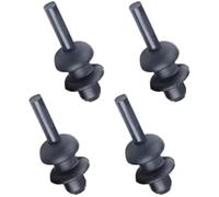 DEMULAX Rear Parcel Shelf String, for Skoda, for Fabia 2006-2014, for Octavia, for Roomster 4PCs Rear Boot Trunk Parcel Shelf String Clip Mounting Hook Bracket 191867775A Luggage Rack Hook