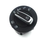 DEMULAX Side Mirror Headlamp Headlight Window Switch Button Kit, for VW, for Passat B6 CC, for Golf MK6, for Jetta 5ND959857 Side Mirror Switch(Headlight switch)