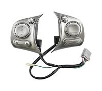 DEMULAX Steering Wheel Control Buttons Switch Cruise Function, for NISSAN, March 2010-2015 Sunny K13 2011-2016 Steering Wheel Switch(Low switch)
