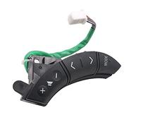 DEMULAX Steering Wheel Controls Switch Black Color, for Toyota, Highlander, for Land Cruiser, OEM 75B037 Steering Wheel Switch