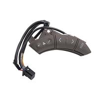 DEMULAX Steering Wheel Controls Switch Brown Color, for Toyota, Highlander, for Land Cruiser, OEM 75B037 Steering Wheel Switch