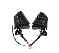DEMULAX Steering Wheel Switches Buttons, for Toyota,for Corolla, Wish, for RAV4, Altis OEM 84250-02230 Steering Wheel Switch(Black)