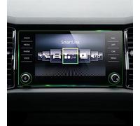 DEMULAX Tempered Glass Car GPS Navigation Screen Protector Film Sticker, for Skoda, for KODIAQ, 2017 2018 2019 2020 Screen Protector(8 inch 253X133mm)