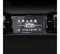 DEMULAX Tempered Glass Car GPS Navigation Screen Protector Film Sticker, for Skoda, for KODIAQ, 2017 2018 2019 2020 Screen Protector(9 inch 254X134)