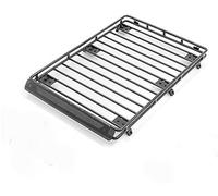 DEMULAX Tube Metal Roof Rack/Luggage Plate, for Axial Racing - SCX10 III, for Jeep, WRANGLER - Rc Toy Car Roof Rack(No light)