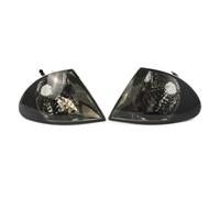 DEMULAX Turn Signal Light, for, for 3 Series E46 Sedan 1999 2000 2001 Front Turn Signal Indicator Corner Light Housing Without Bulb Side Mirror Turn Light Car Turn Signal Light(BLACK Black)