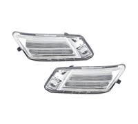 DEMULAX Turn Signal Light, for VOLVO, for XC60 2009 2010 2011 2012 2013 Front Bumper Side Corner Light Headlight Turn Marker Signal Lamp Side Mirror Turn Light Car Turn Signal Light(BLACK Right)