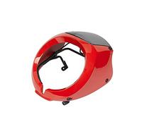 DEMULAX Windshield Windscreen Visor Fairing Cover Guard Headlight Cowl Black Rebel CMX500 CMX300 2020 2021 Motorcycle Windscreen(Red)
