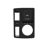 DEMULAX Wireless Chargers Qi Wireless Car Charger Armrest Phone Charger Mobile Holder Onboard Charge Pad Mat With USB Port, for, Q3 Car Wireless Charger