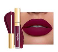 DE'MUMUU Lipstick, Mallow, Matt, Red, Long-Lasting, Superstay, Liquid, Dirt-Resistant, Cr