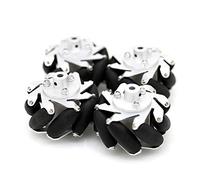 DEMUR 4pcs/set 60mm Metal Mecanum Wheel Omni-directional Wheel Fit For Arduino Raspberry Pi DIY Robotic Car Move Horizontally Mecanum Wheel (Size : For 6MM motor shaft)