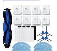 DEMUR Accessories For Cecotec Conga 2290 Ultra Main Brush Dust Bags Heap Filter Side Bush Robotic Vacuum Cleaner Parts Vacuum Brushes (Size : 21PCS)