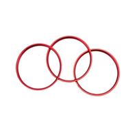 DEMUR Car Air Conditioner AC Vent Outlet Ring Trim For Mazda MX-5 MX5 mazda 2 CX-3 CX3 RF ND Car Accessories Interior Mouldings (Color : Outlet ring Red)