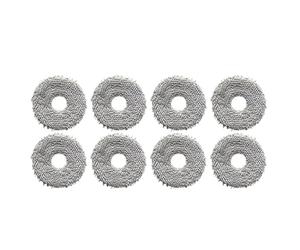 DEMUR For Dreame Bot L20 Ultra / X20 Pro Accessories Main Side Brush Hepa Filter Mop Dust Bag Robot Vacuum Cleaner Replacement Parts Vacuum Brushes (Size : 8pcs)