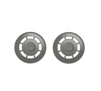 DEMUR For Roborock Q Revo / P10 A7400RR Robot Vacuums Cleaner Accessory Main Side Brush Hepa Filter Mop Cloths Dust Bag Spare Part Vacuum Brushes (Size : 2pcs-01)